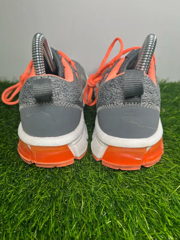 ASICS Gel Running Shoes Gray Orange Women’s US 7 EU 38 Athletic Sneakers - Image 4