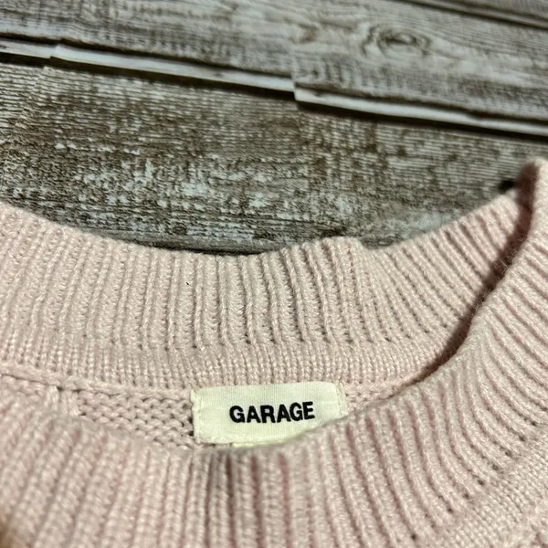 Garage Light Pink Knit Sweater - Image 3