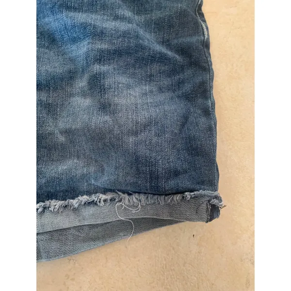 Levi's 16 33 high rise signature denim short jean cut off - Image 5