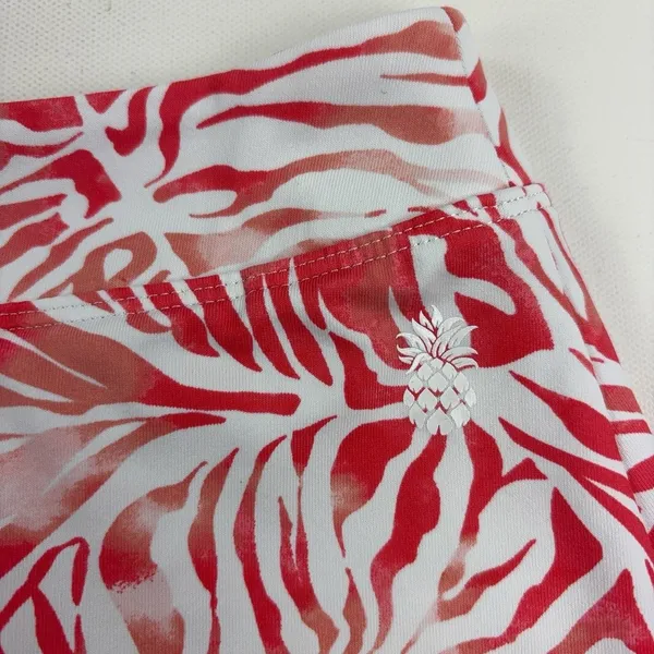 Tommy Bahama Skort Womens XS Red IslandZone Tropical Print Built-In Shorts Golf - Image 4