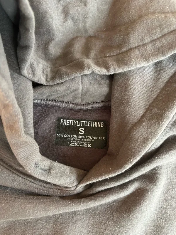 Pretty Little Thing Sweatshirt Grey - Image 3