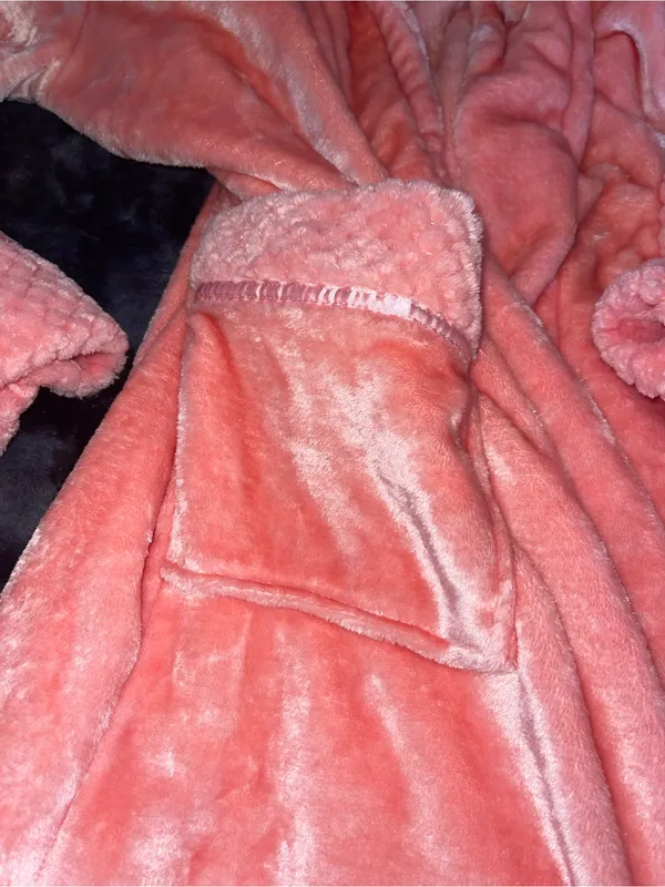 Pavilia Plush robe Pink Size undefined - Image 5