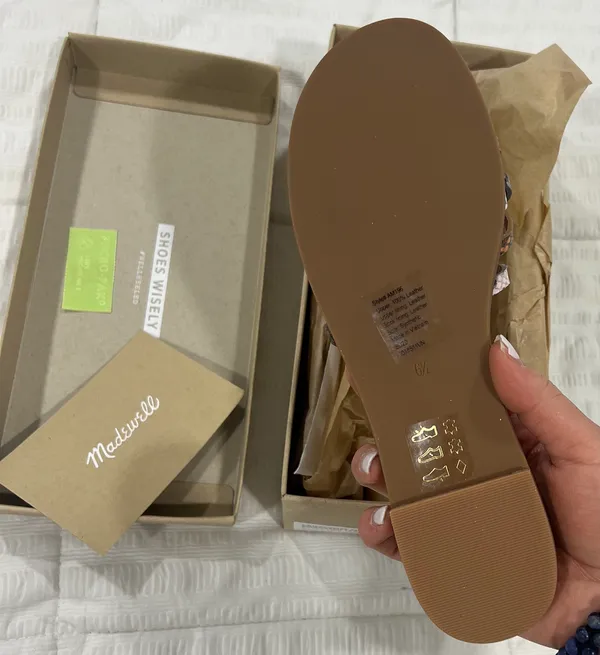 Strappy NWT Sandals 6.5 - Image 2