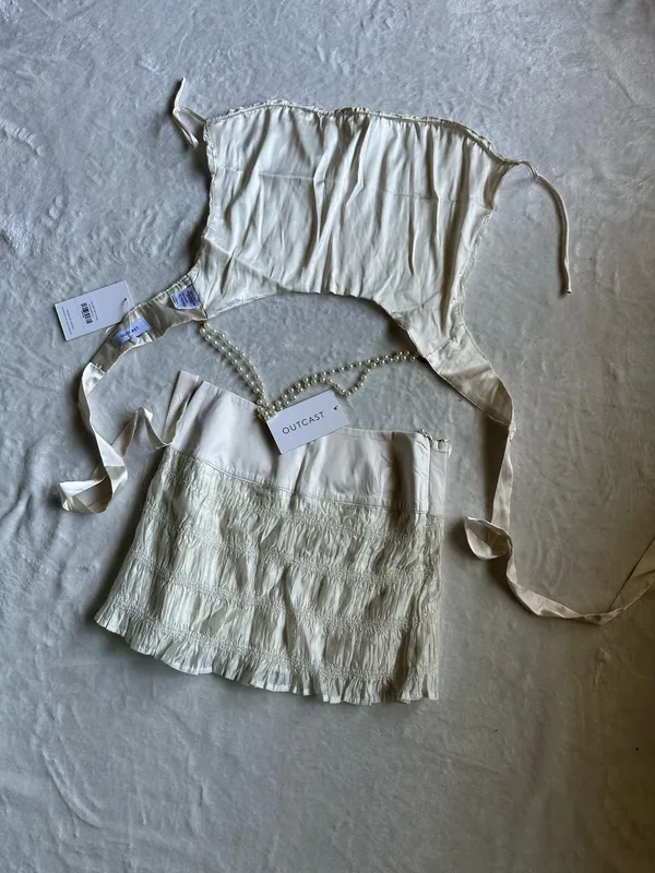 Outcast Clothing Iza Crop Top Iza Skirt Set - Image 10