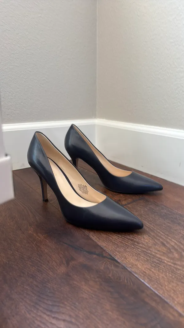 Nine West Black Pumps Leather - Image 3