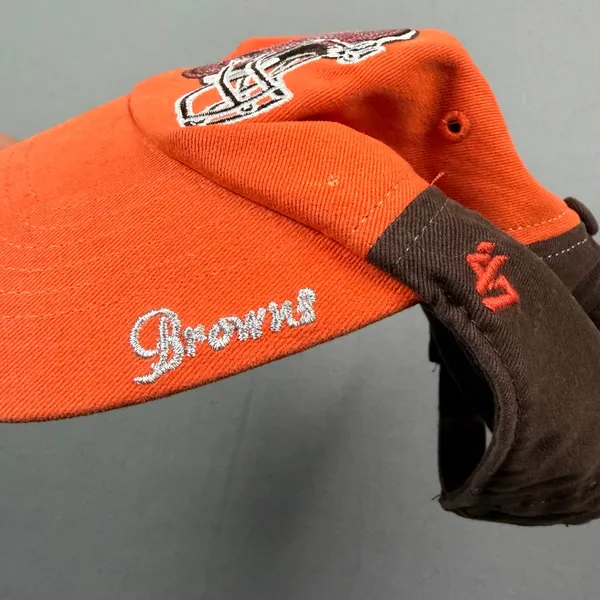 Cleveland Browns Womens Hat Sequin Sparkle Adjustable Hat '47 Fourty Seven - Image 4