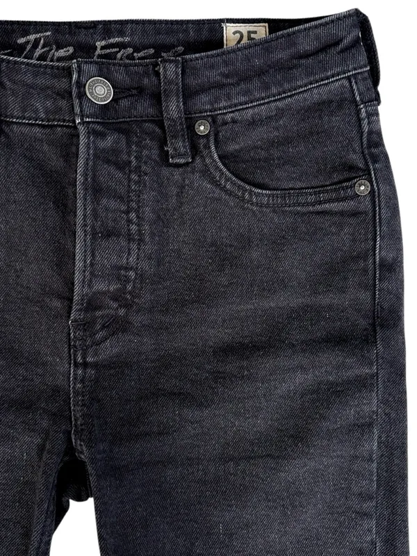 EUC Free People We The Free Black Denim Shorts Size 25 - Image 2