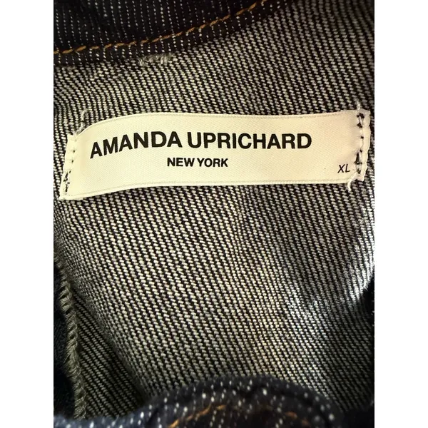 Amanda Uprichard X Revolve Marshall Mini Dress‎ Indigo Women's Size X-Large - Image 9