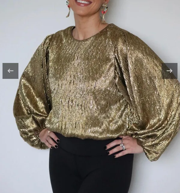 Pants store gold Top - Image 2