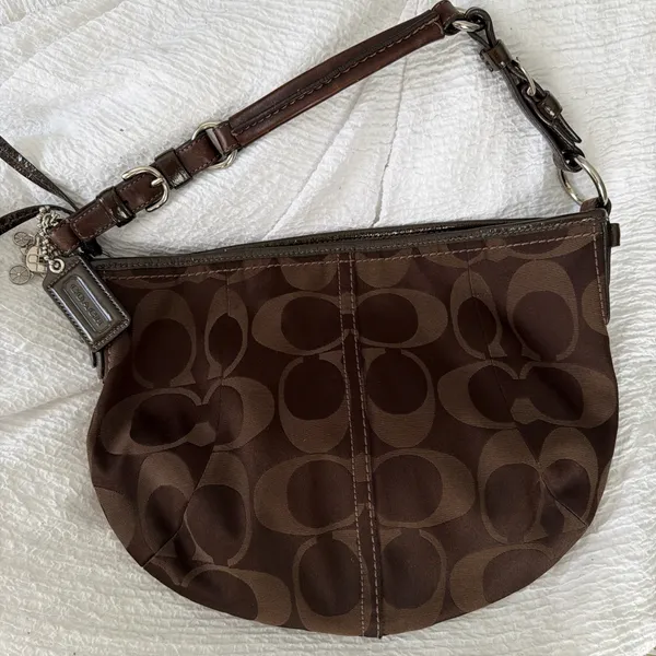 Coach Shoulder Bag Vintage Brown - Image 2