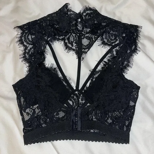 Windsor Black Lace Top - Image 3