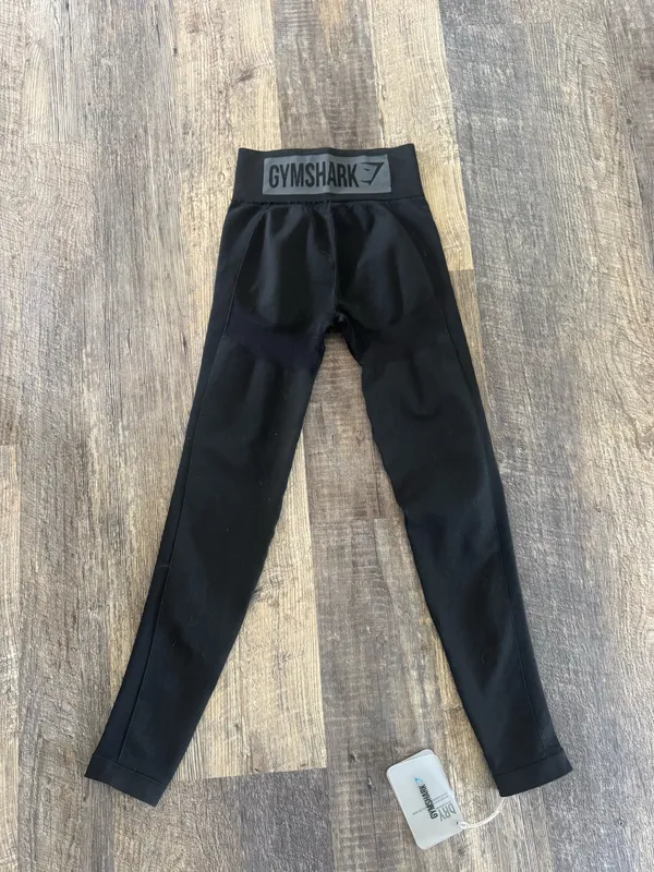 Gymshark Black Leggings Small - Image 3