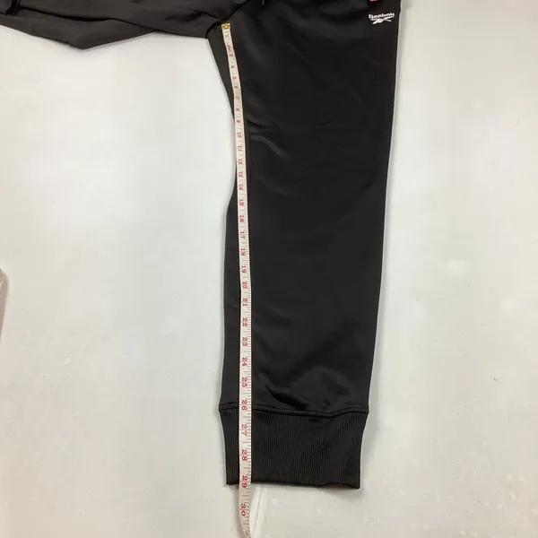 Reebok Men’s Black Jogger Sweatpants Fleece Lined Medium Slim Fit NEW! - Image 7