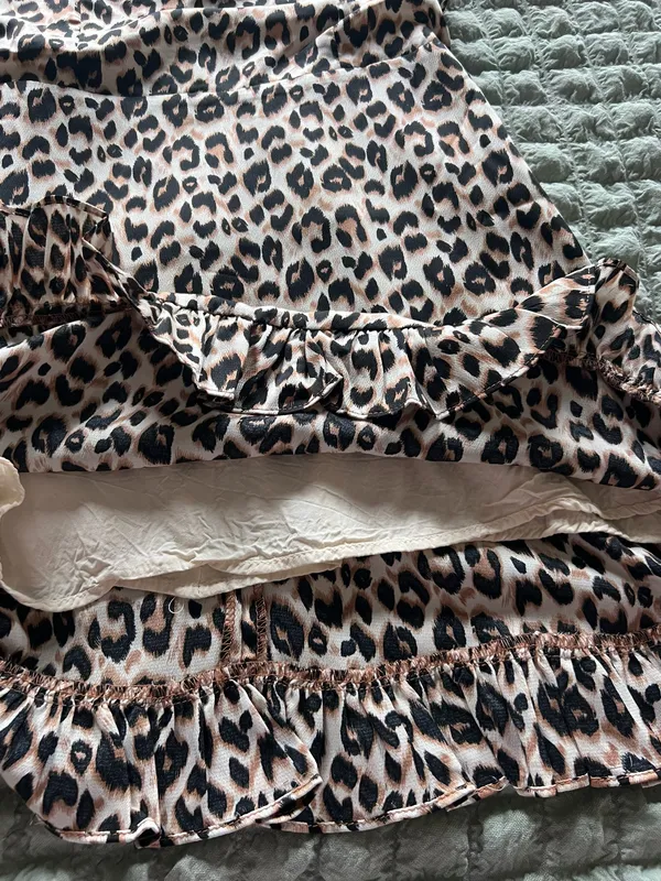Audrey 3+1 leopard print mini dress in size S #animalprint #mini - Image 4
