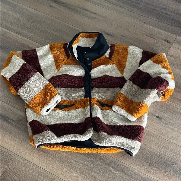 FP Movement Free People Rocky Ridge Fleece Jacket- Size Medium - Image 3