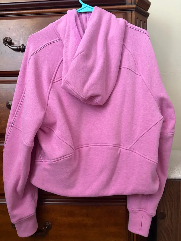 Lululemon Limited Edition scuba pink soft half zip  - Image 2