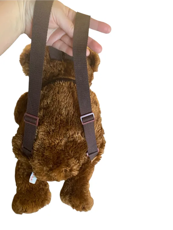 Unipack Teddy Bear Back pack Dopamine maximalism club kid 90s whimsical - Image 6