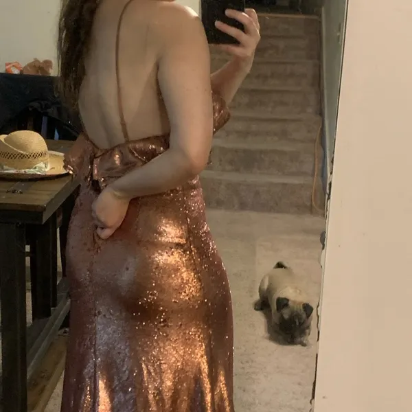 C/Meo Collective metallic sequin midi dress - Image 9