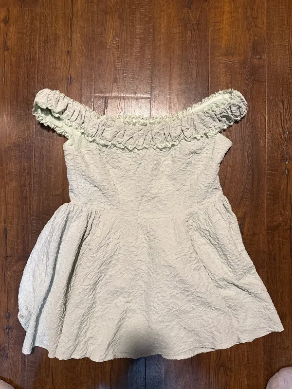 Hello Molly Dress Mini Green - Image 3