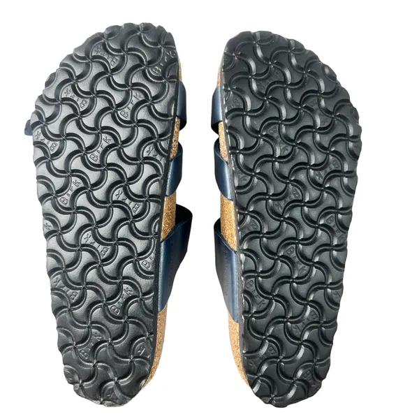 Birkenstock Women's Franca Blue Sandal Size 37 aka 6 #B1234 - Image 9