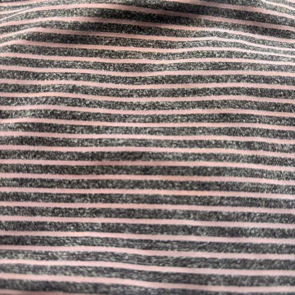 Lululemon Energy Bra Pink Charcoal Grey Striped Medium Support Size 6 - Image 6