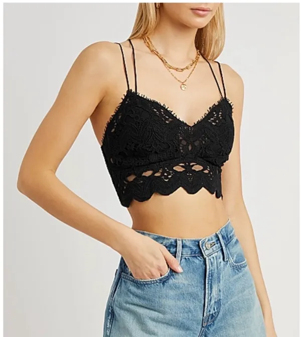 Free People Lace Bralette - Image 7