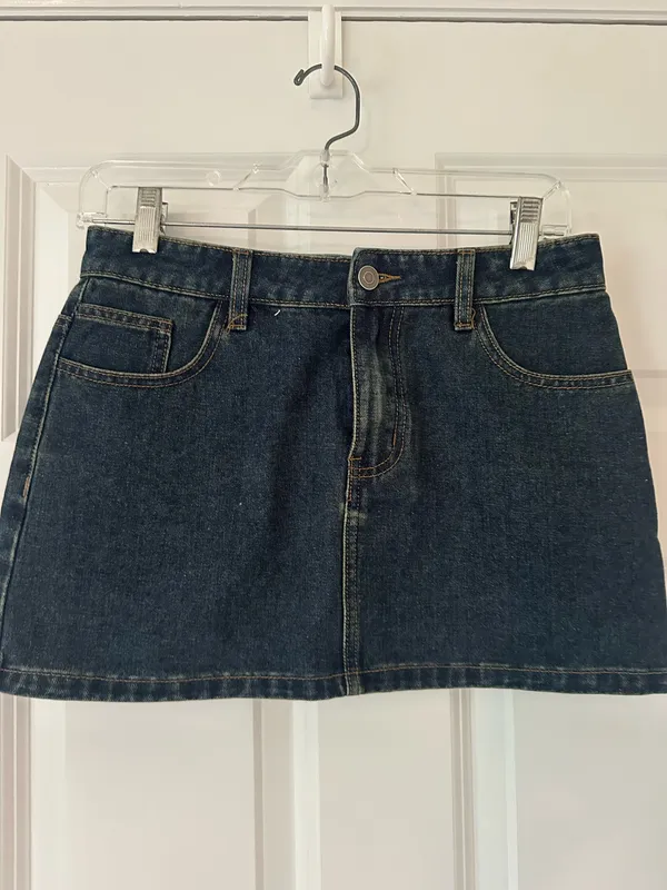Peppermayo maysa low rise denim mini skirt - Image 3