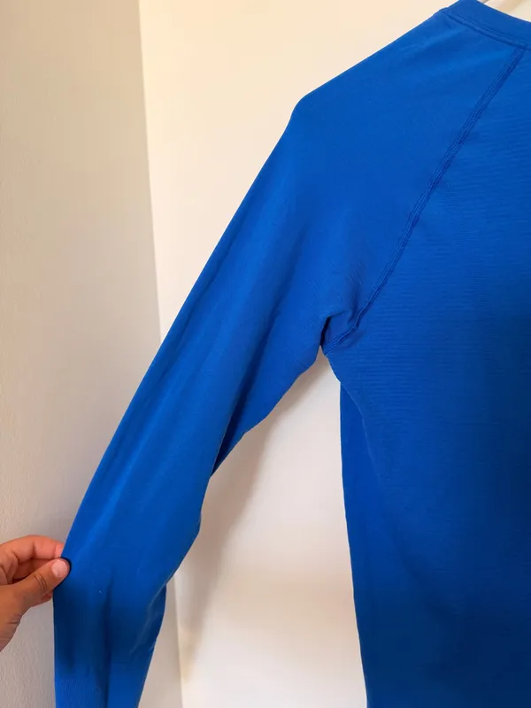 Long Sleeve Lululemon Swiftly Tech Blue 6 - Image 7