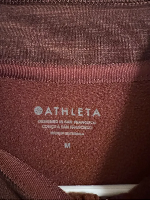 Athleta Women's Pullover Sweatshirt - Dusty brown - Image 2