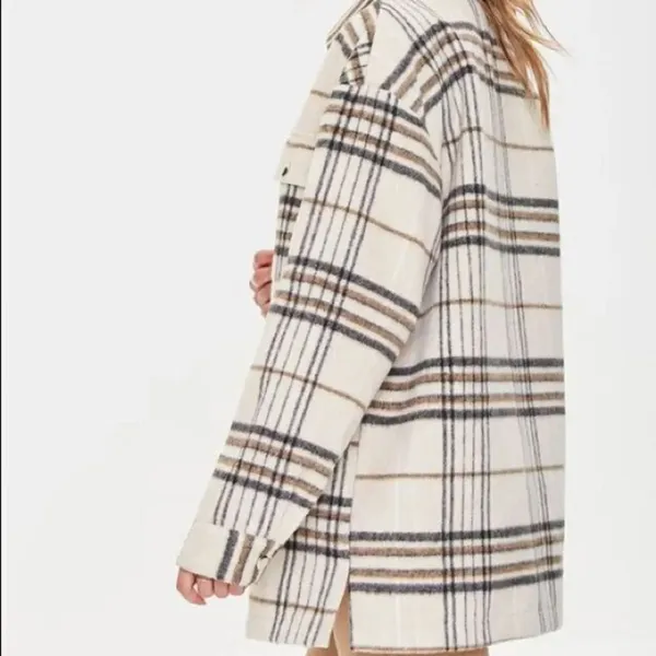 ✨ Forever 21 Brushed Plaid Shacket✨ - Image 6