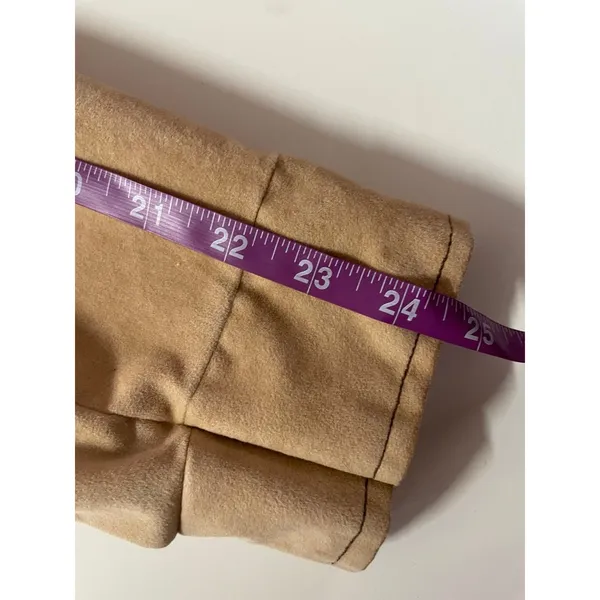 Vintage Handmade Tan/Light Brown Shirt Jacket Size M - Image 6