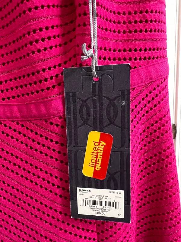 Jennifer Lopez pink sleeveless dress size 16 - Image 5