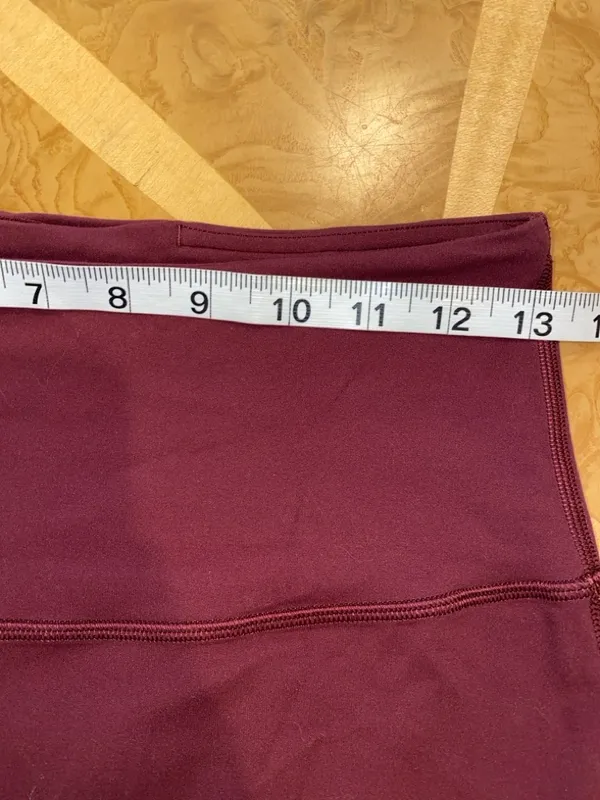 Lululemon Athletica Groove Nulu High Rise Flare Full Length Leggings Size 8 EUC - Image 8