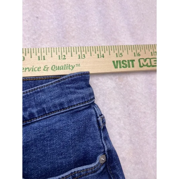 Madewell The Perfect Vintage Straight Jean Women‎ 25 Blue Denim High Rise Denim - Image 4