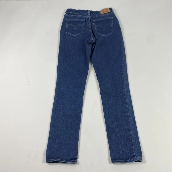 Levis Jeans Womens 28 Blue Classic Mid Rise‎ Skinny Stretch Denim Five Pocket - Image 10