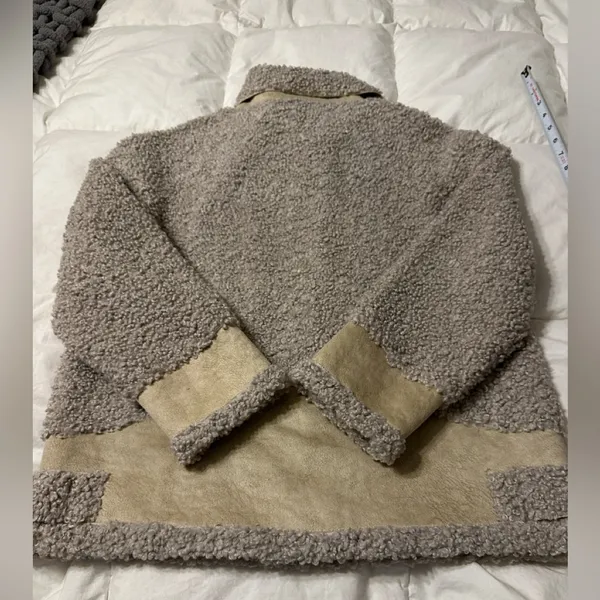 Jules Kae Kylie Sherpa Moto Jacket - NWOT - Size M - Image 5