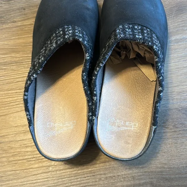 Dansko Bev Burnished Nubuck Leather Backless Clog Slide Mule size‎ 39 8.5-9 - Image 6