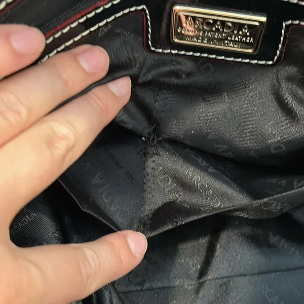 Arcadia Black and Tan Women's Tote Bag - Image 7