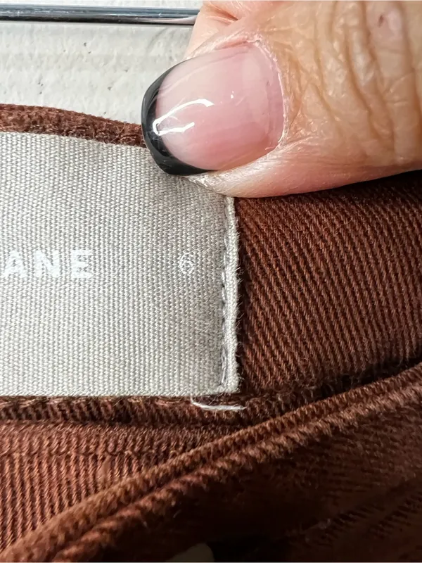 Everlane Utility Barrel Pants Rosewood Terracotta High Rise Wide Cropped Pants - Image 7