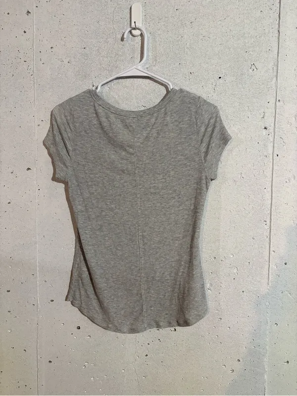 American Eagle Soft & Sexy Rib Tee | Size: Medium - Image 2
