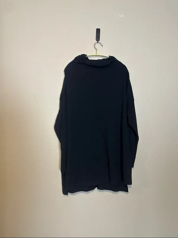 We the Free Free People Bella vista Tunic Thermal in Black Size‎ Small - Image 4