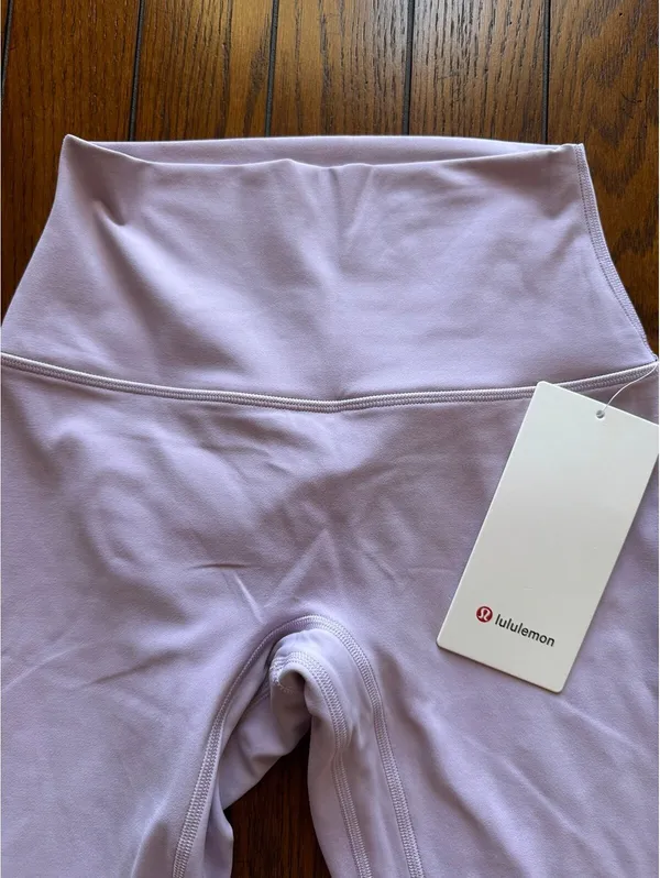 Lululemon Align No Line High-Rise 28” Lilac Play Size 4 NWT - Image 6