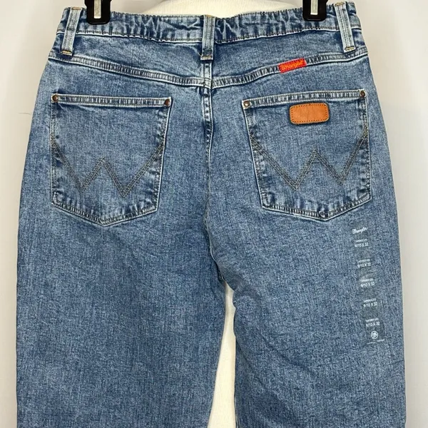 Wrangler - Blue Straight Leg Jeans - Image 4