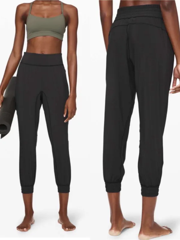 Lululemon Sun Setter Jogger 28" Black High Rise - Image 2