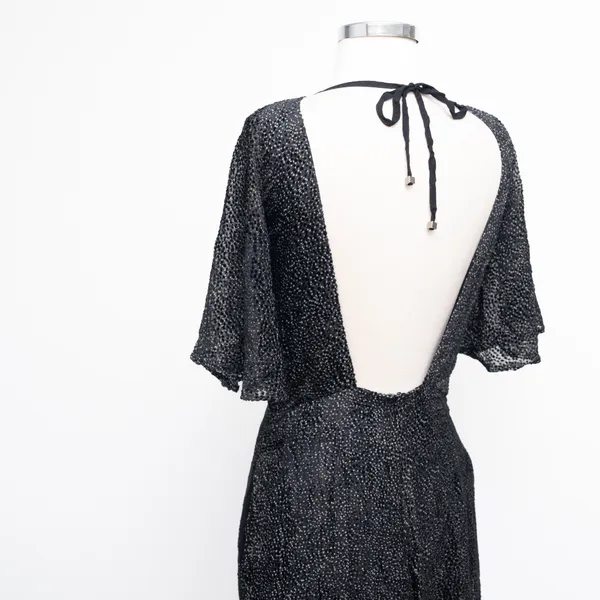 Line &‎ Dot - Textured Open-Back Wide Leg Jumpsuit - Image 14