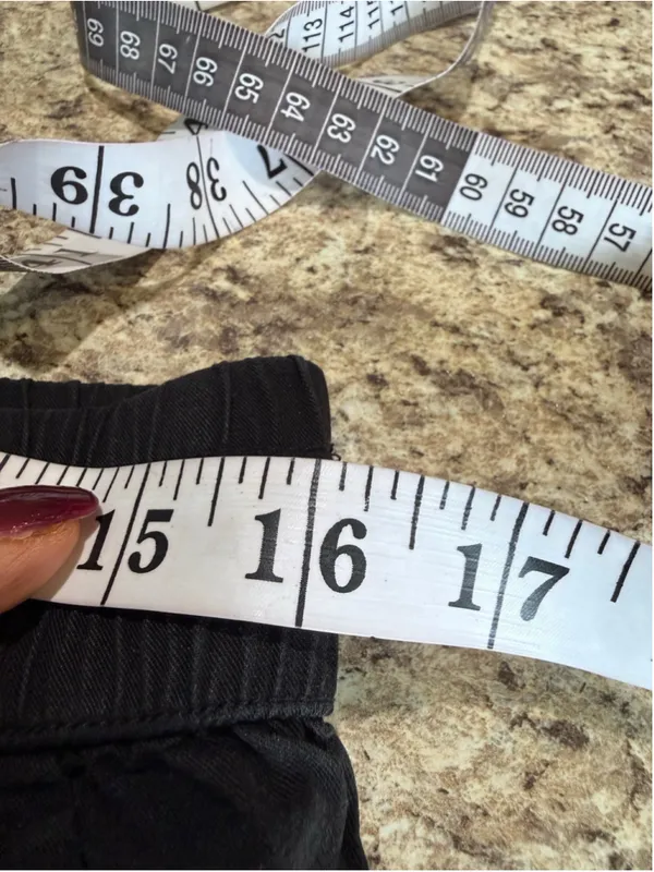 Women's Dress Forum Black Jogger Pants Size L - Image 6