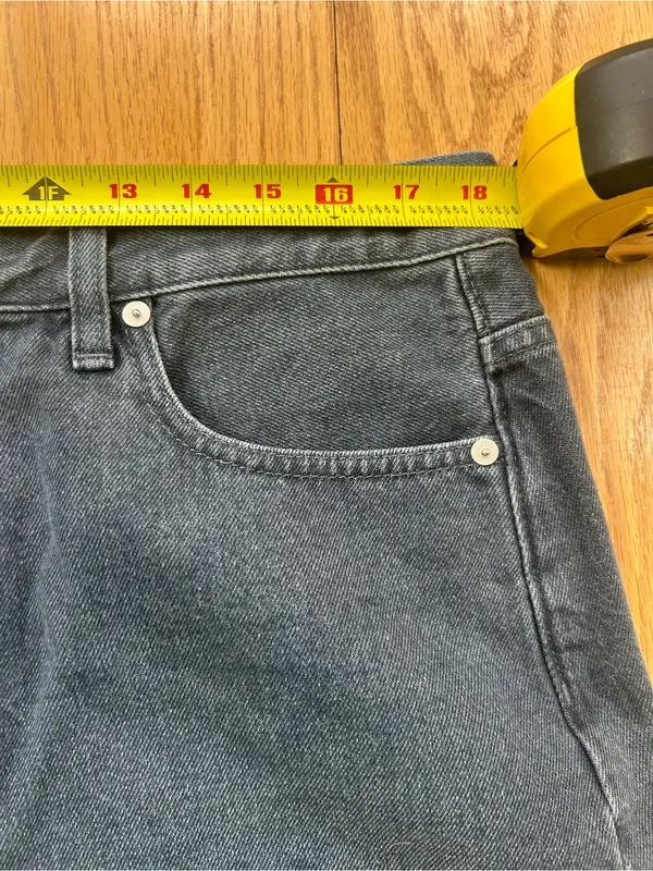 NWT Madewell Denim Mini Skirt Size 31 Hodgeman Wash‎ Blue Jean DM8635 - Image 8