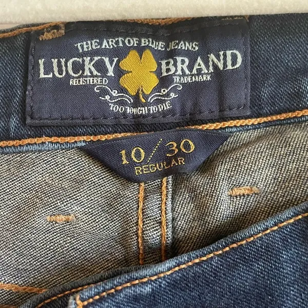 ‎Lucky Brand womens Sofia straight jeans sz 30 - Image 5