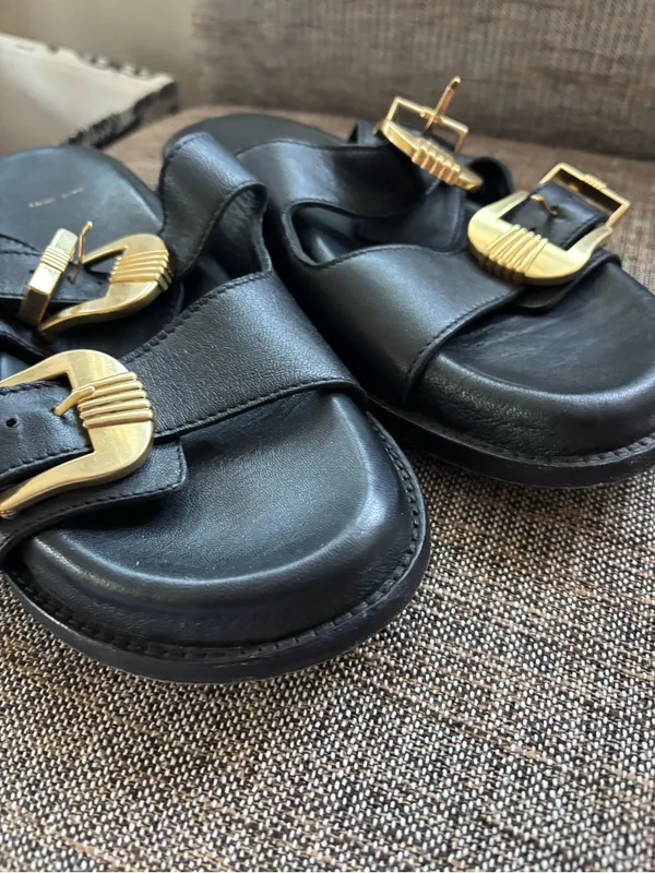 Anine Bing Buckled Sandals - Image 7