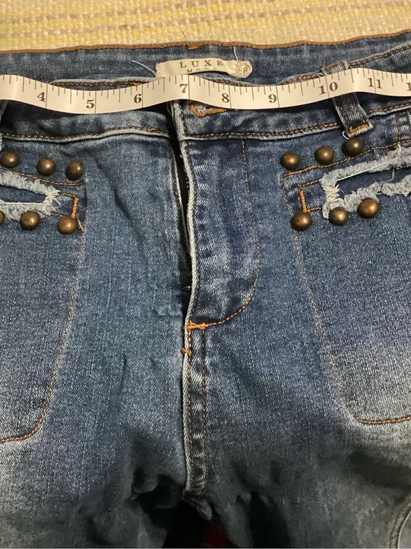 Moda Luxe Luxe Mode Studded Side Jean size 8 - Image 2